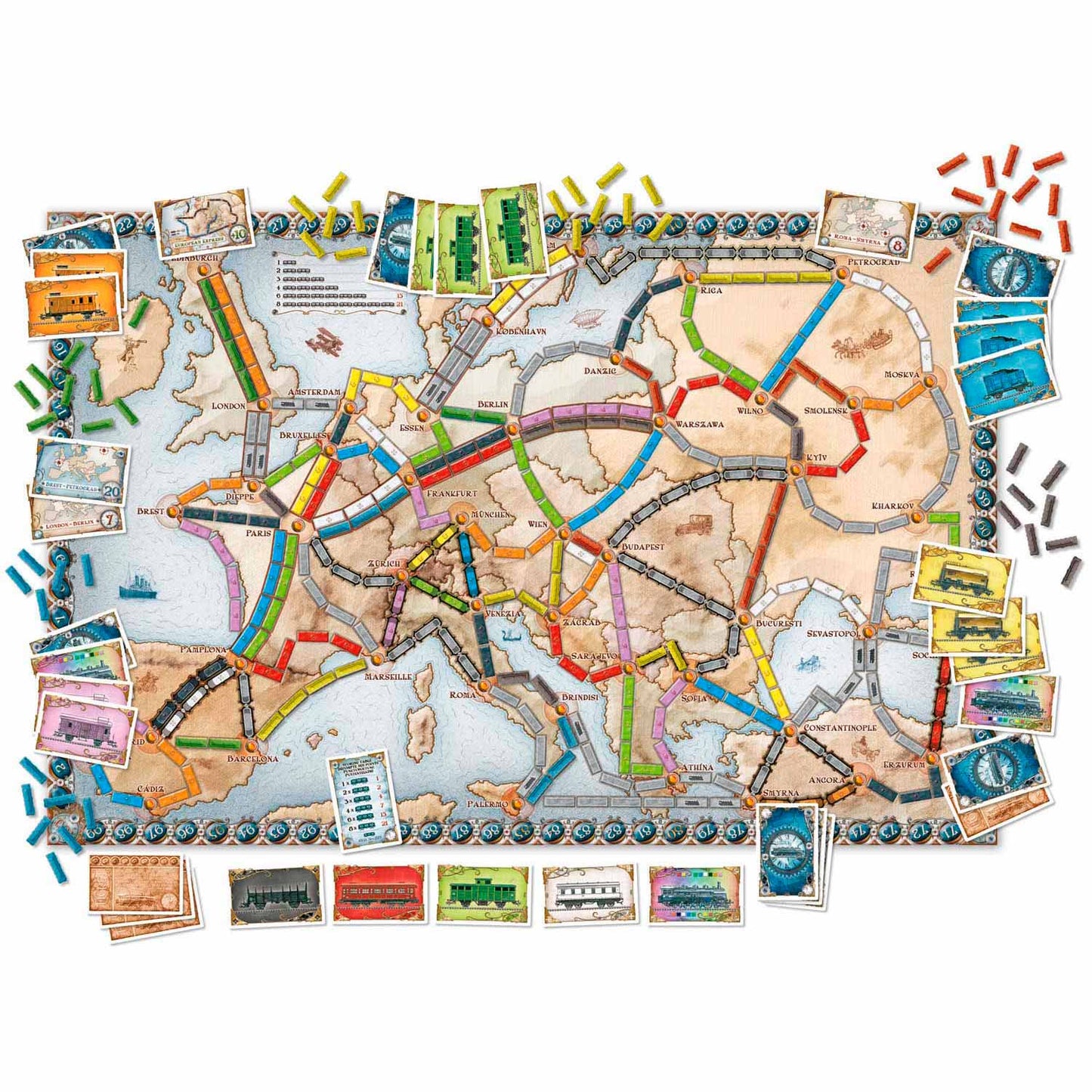 Ticket to Ride Europe - gamesandtoys