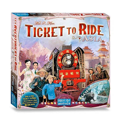 Ticket to Ride Azië - gamesandtoys