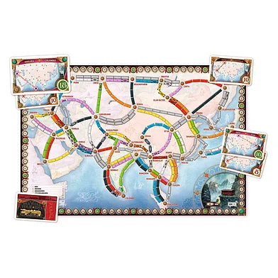 Ticket to Ride Azië - gamesandtoys