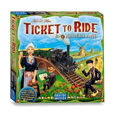 Ticket to Ride Nederland - gamesandtoys