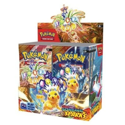 Pokemon Scarlet & Violet Stellar Crown Booster Box - gamesandtoys