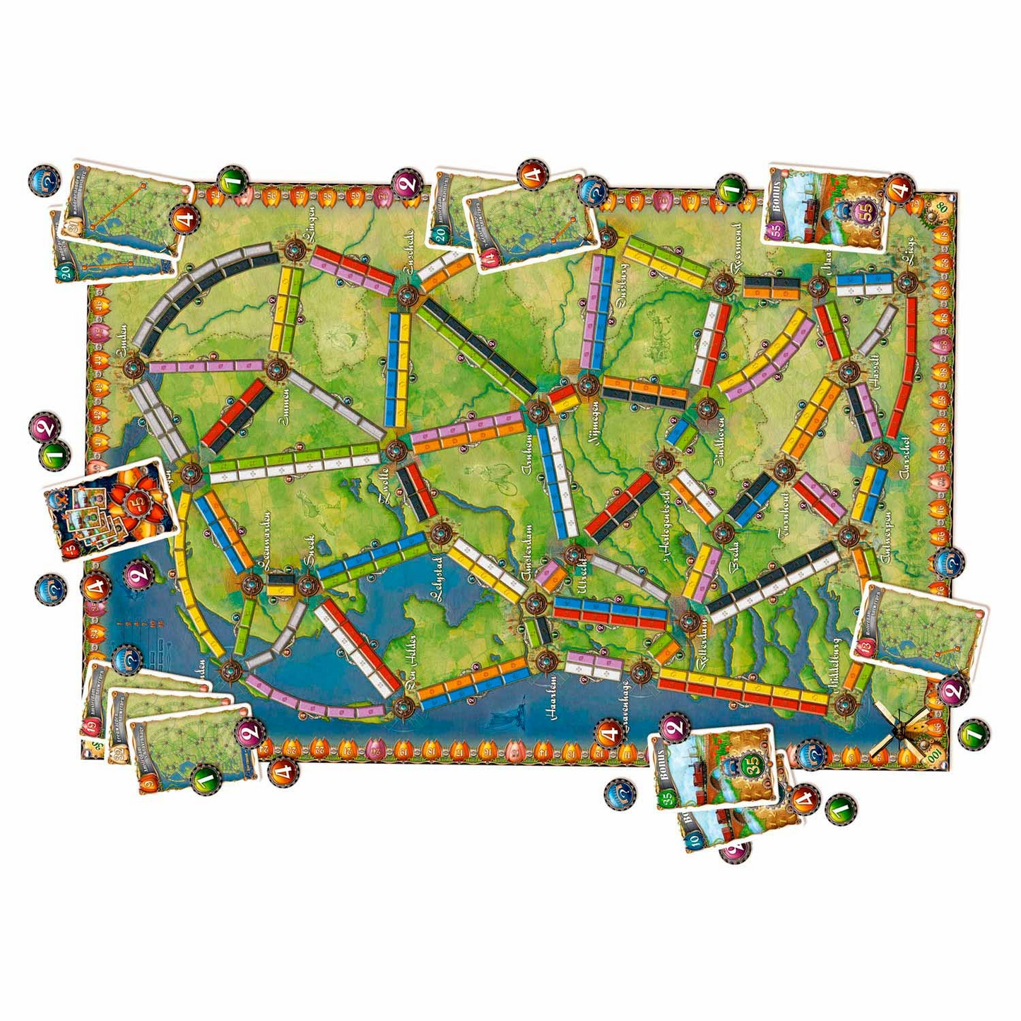 Ticket to Ride Nederland - gamesandtoys